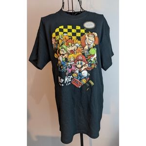 *Mario Kart T Shirt Size M Medium Mens New with Sticker!